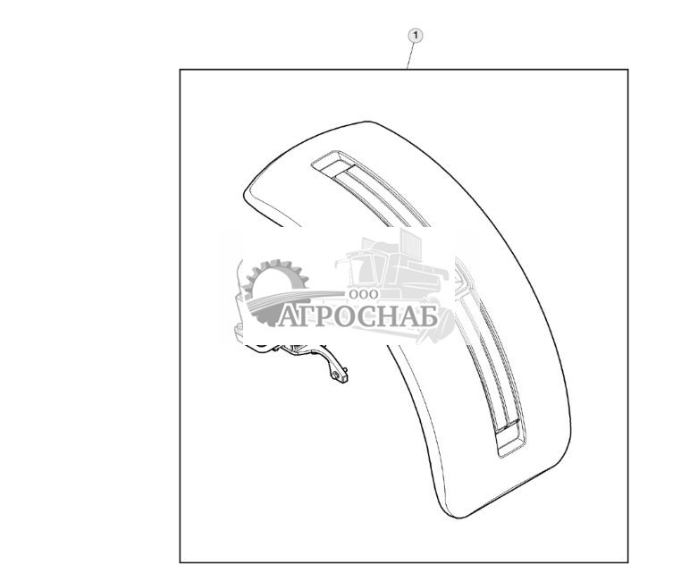 Навесное оборудование, крыло, поворотное переднее Deluxe, ILS™, 24,4 дюйма широкий - ST778591 568.jpg